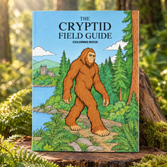 The Cryptid Field Guide Coloring Book