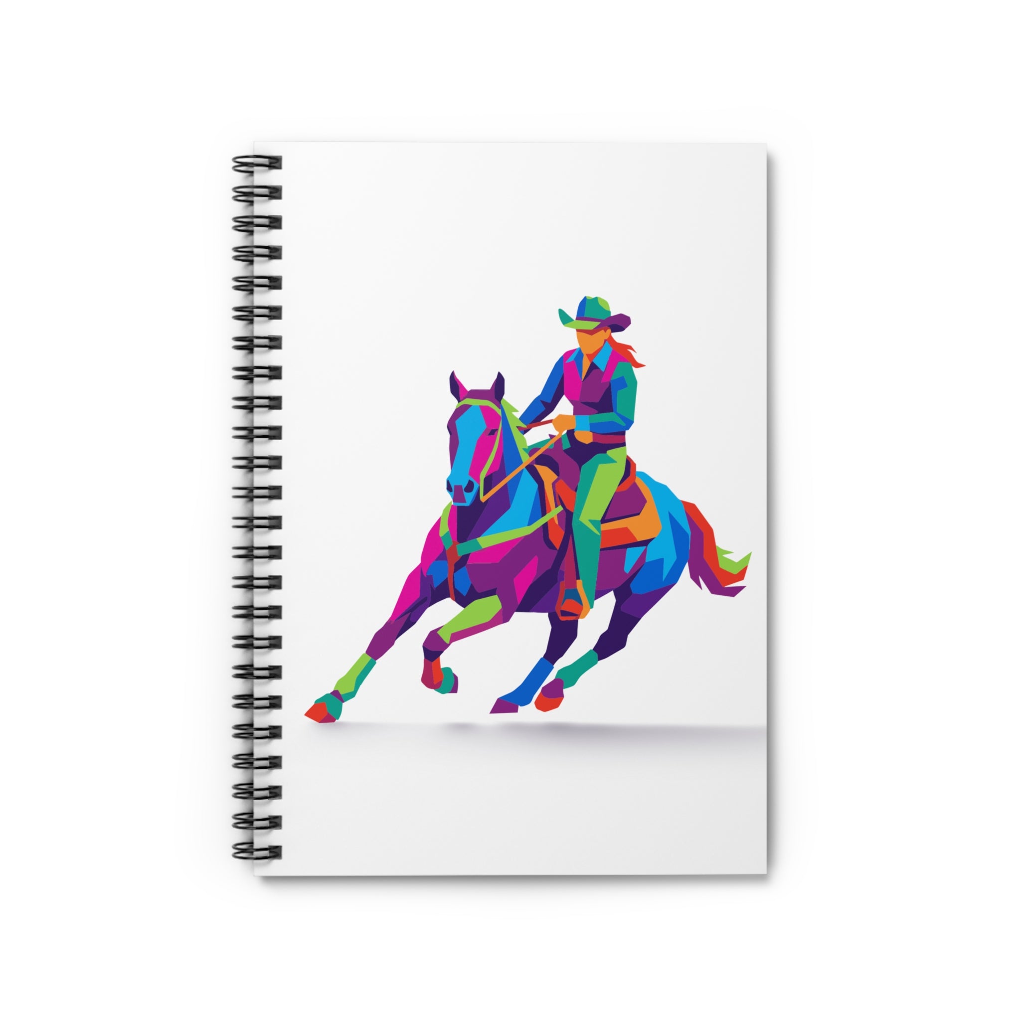 Rodeo Western Pferde Spiralblock