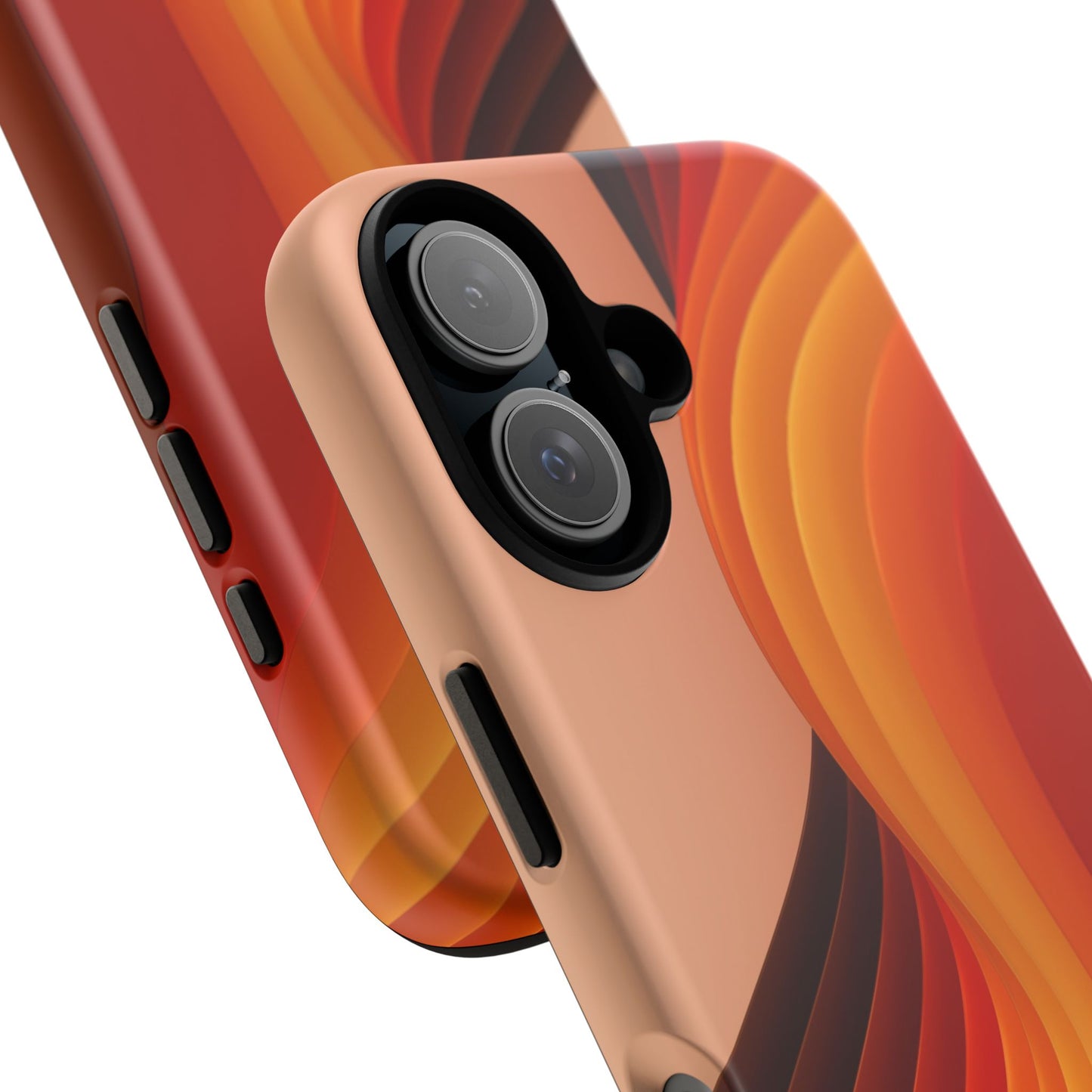 Dynamic Retro Waves iPhone Case