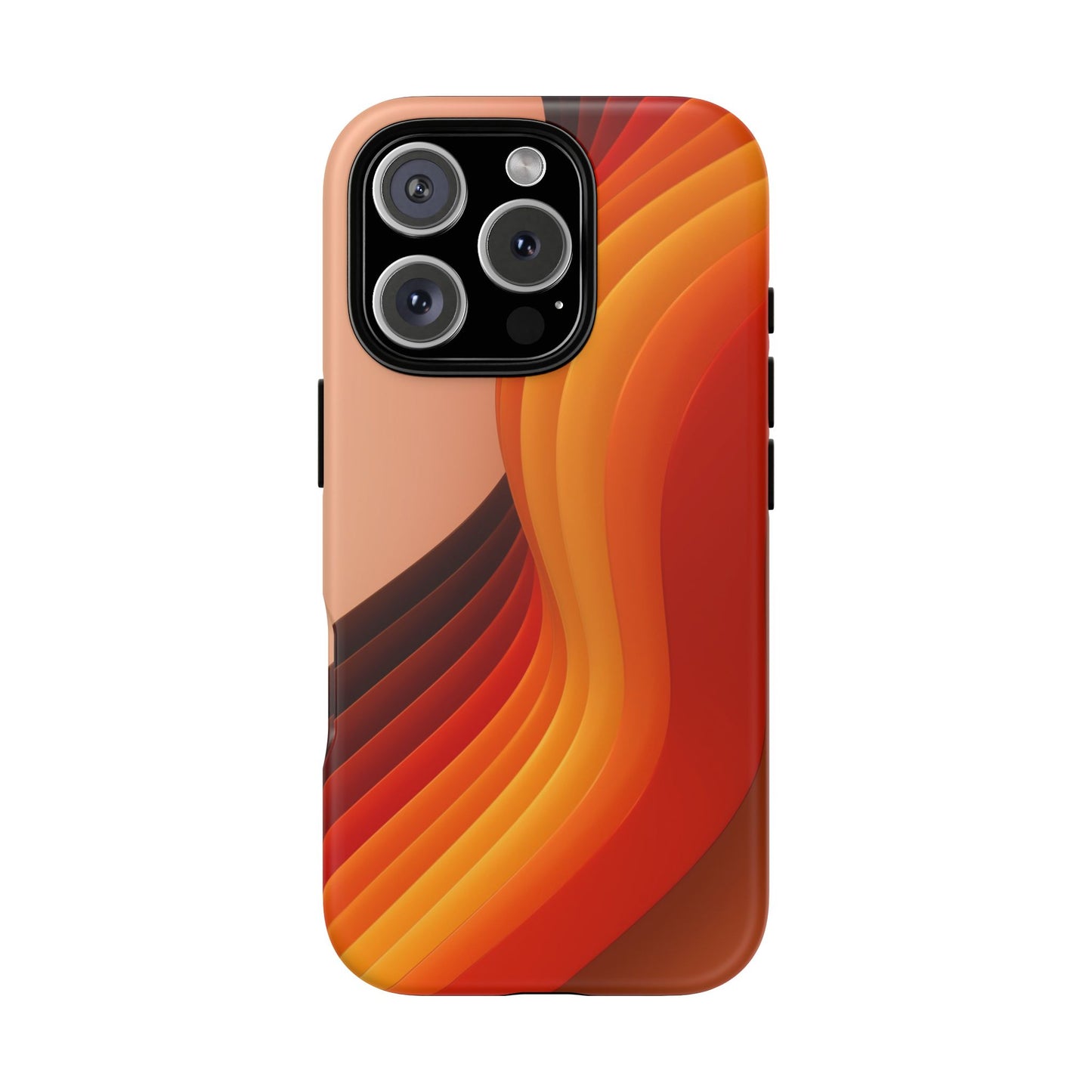 Dynamic Retro Waves iPhone Case