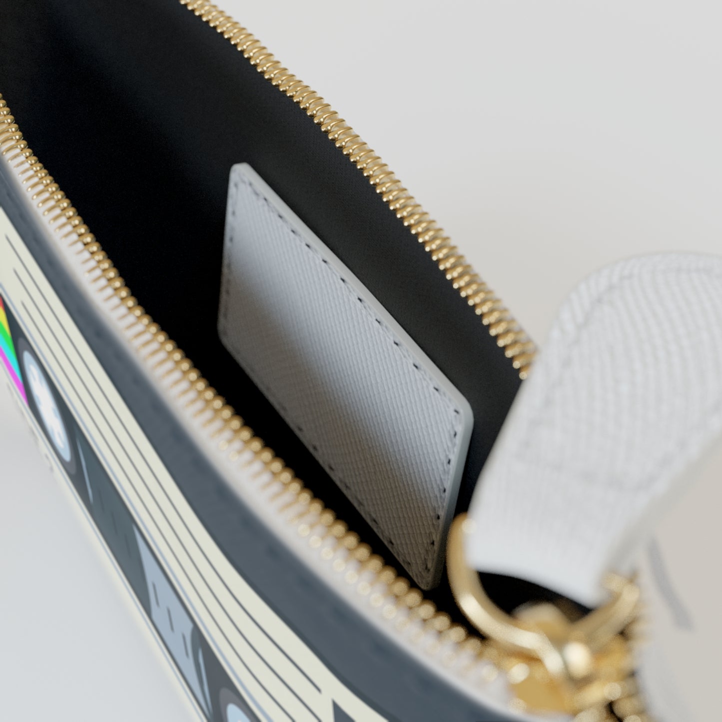 Retro Cassette MixTape Mini Clutch Bag