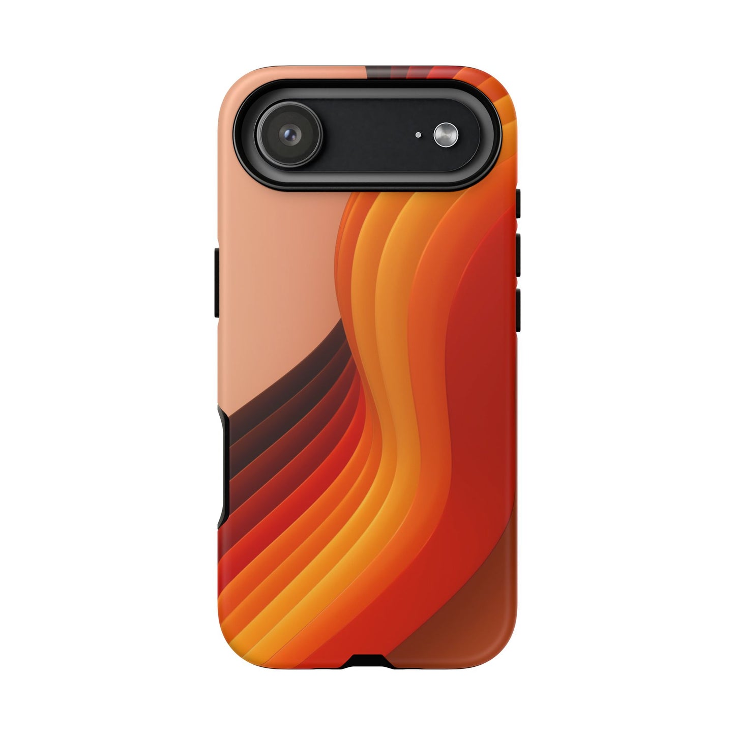 Dynamic Retro Waves iPhone Case
