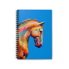The Year of the Horse Spiral Notebook