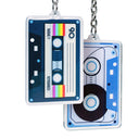 Retro Rewind Cassette Keychain