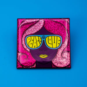 Peace & Love Hippie Enamel Pin
