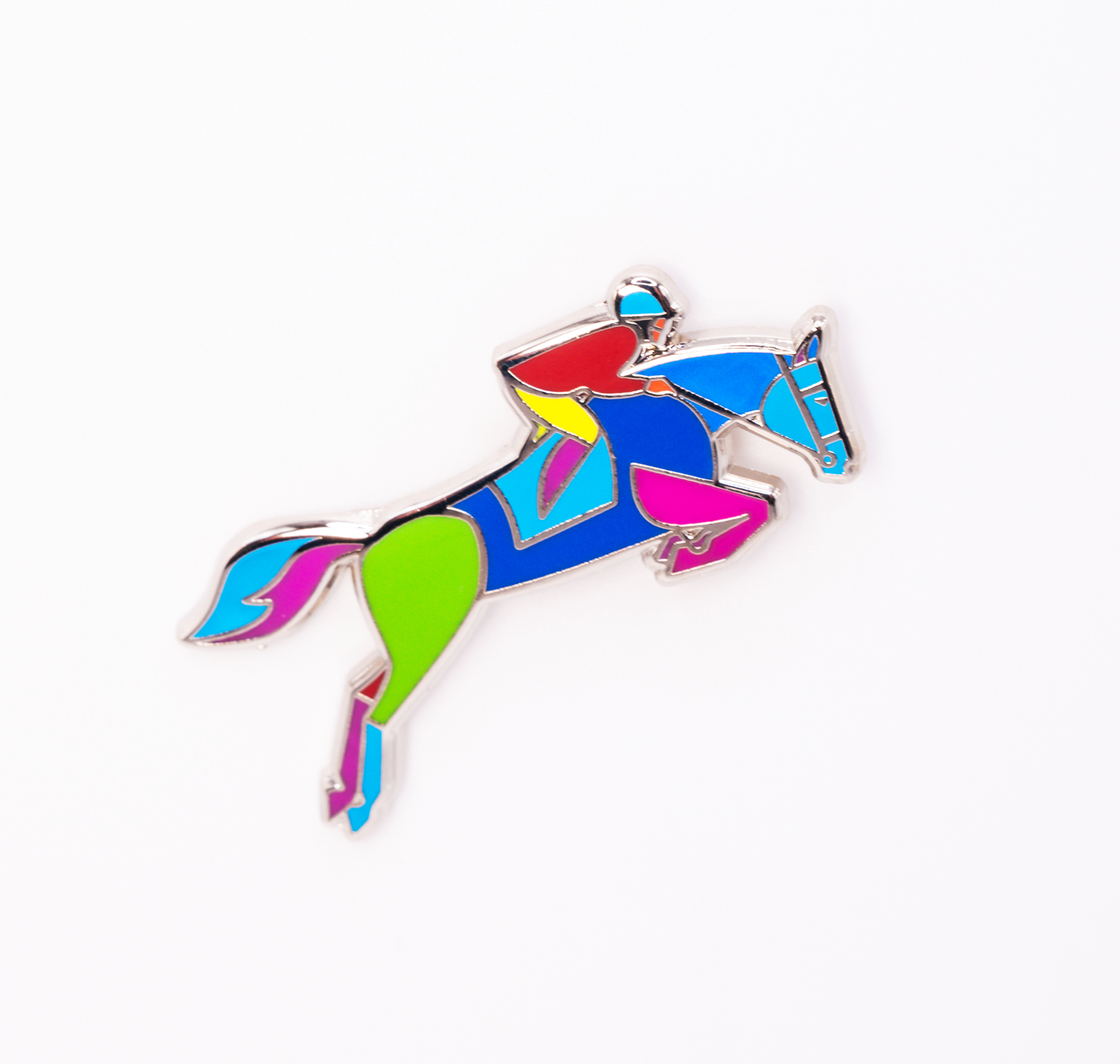 Equestrian Enamel Keychain & Pin Bundle