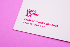 Cosmic Whiskers Art Print