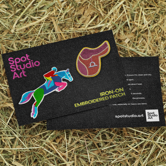Equestrian Embroidered Patch Bundle