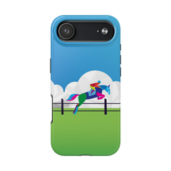 Equestrian Horse Jumping iPhone Case