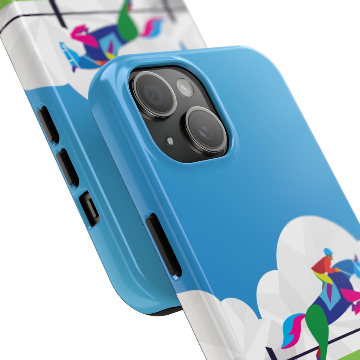 Classic Equestrian Horse Jumping iPhone Case