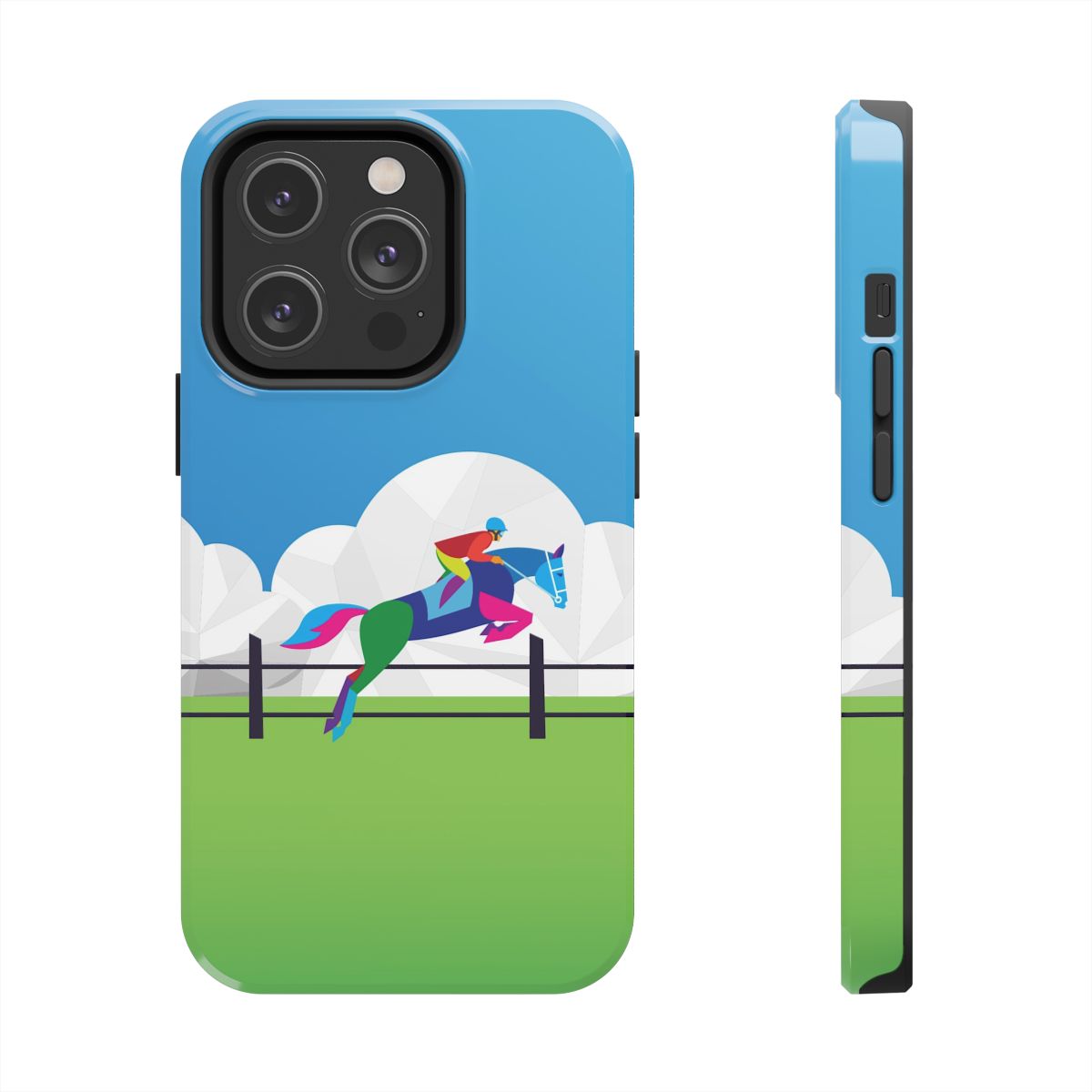 Classic Equestrian Horse Jumping Phone Case