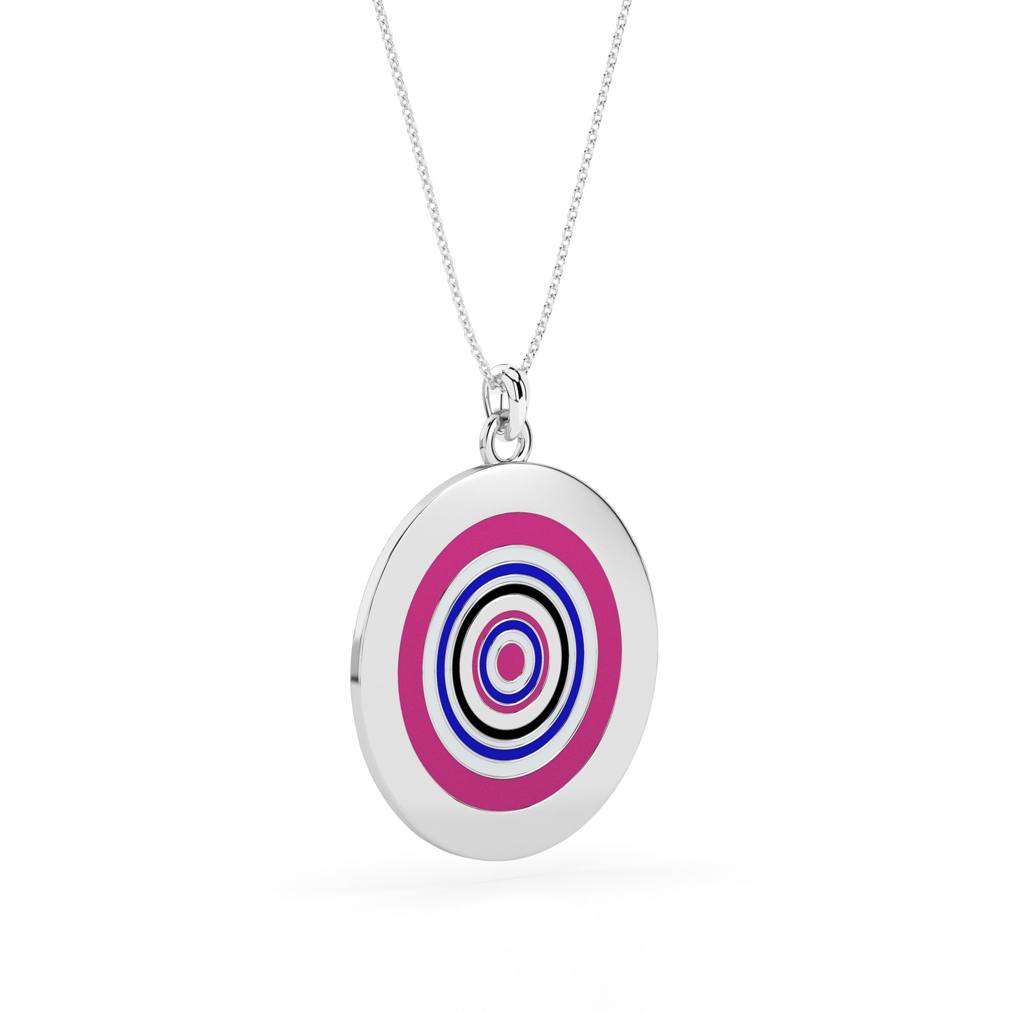 Enchanted Radial Harmony Enamel Pendant Charm