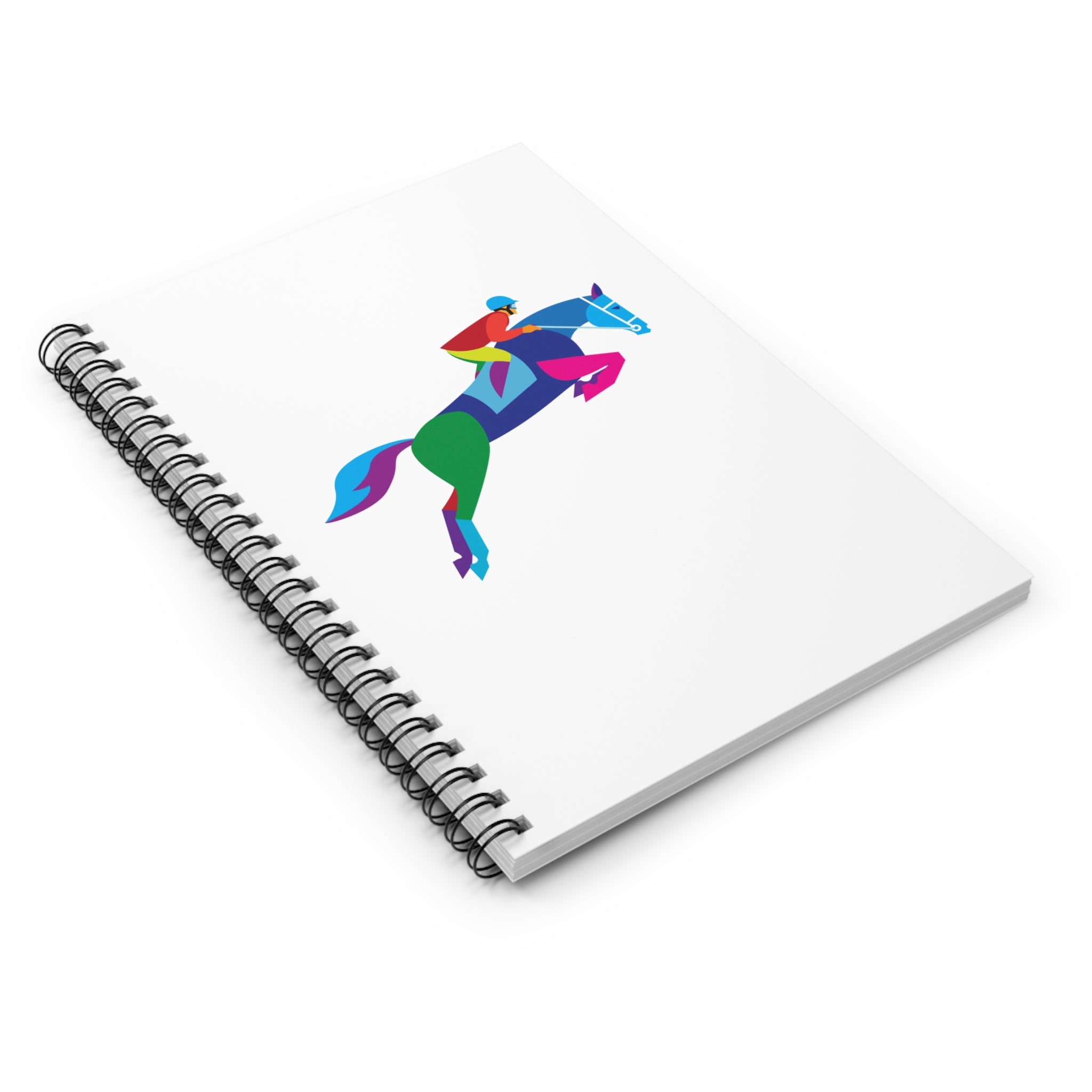 Reitsport-Springreiten-Notizbuch