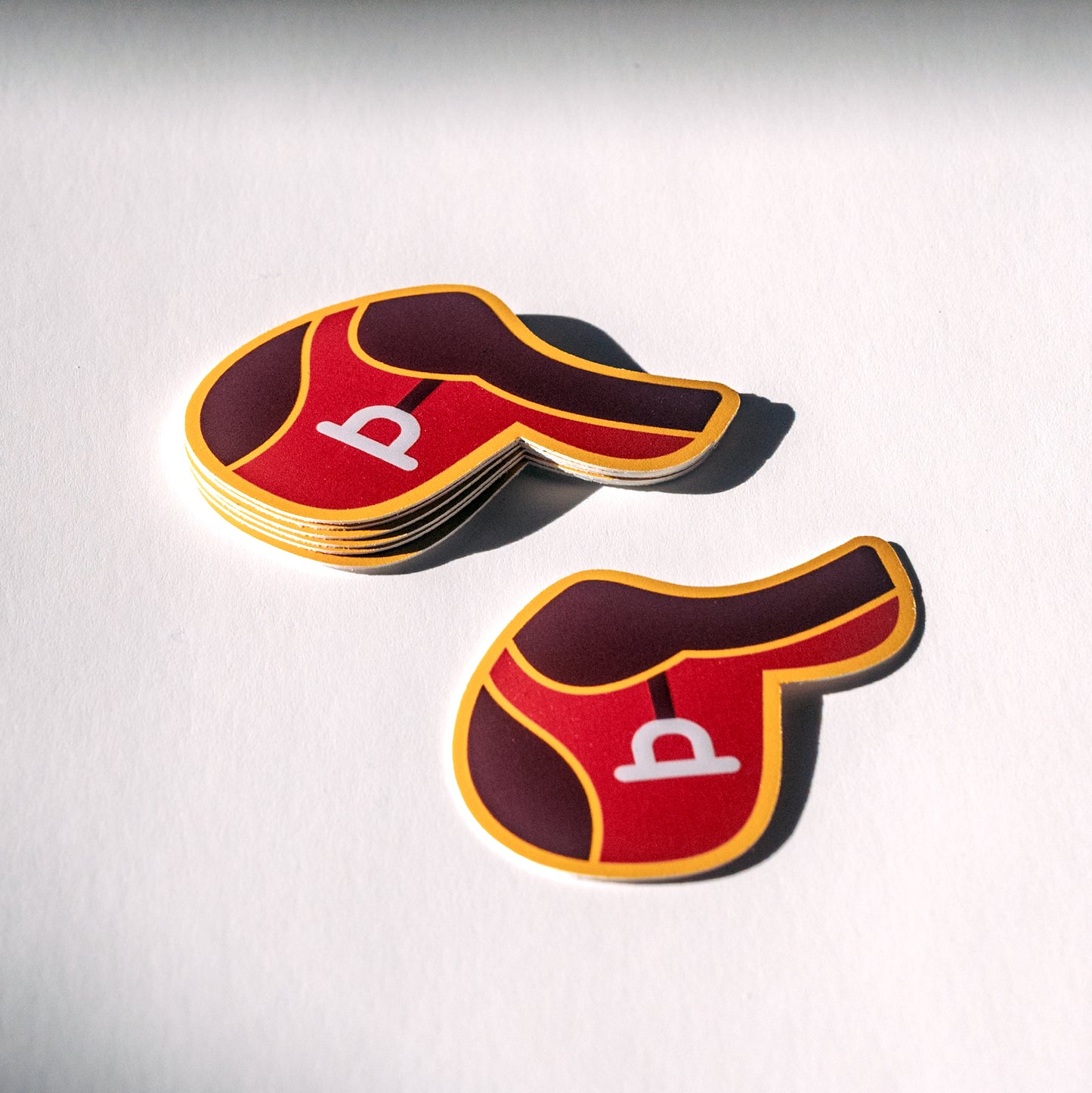English Saddle Sticker Pack (Set of 2)