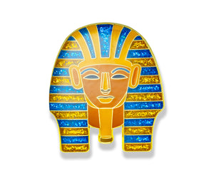 Golden King Tutankhamun Enamel Pin