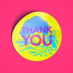 Mixed Emotion Thank You Sticker Sheet