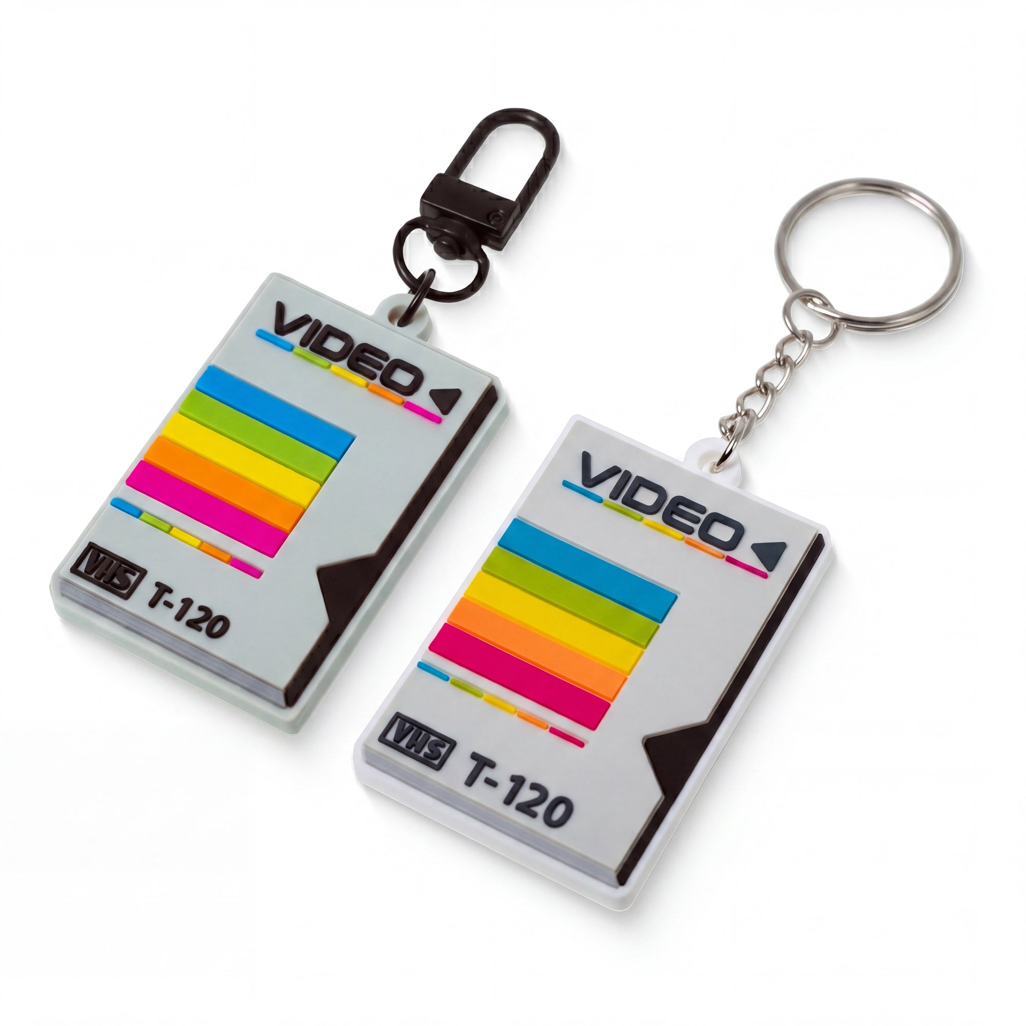 Retro VHS Tape Sleeve Keychain