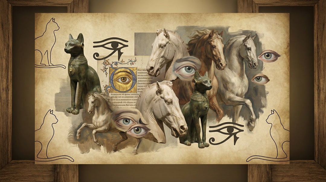 Why Cats, Horses and Eyes Keep Showing Up in Art