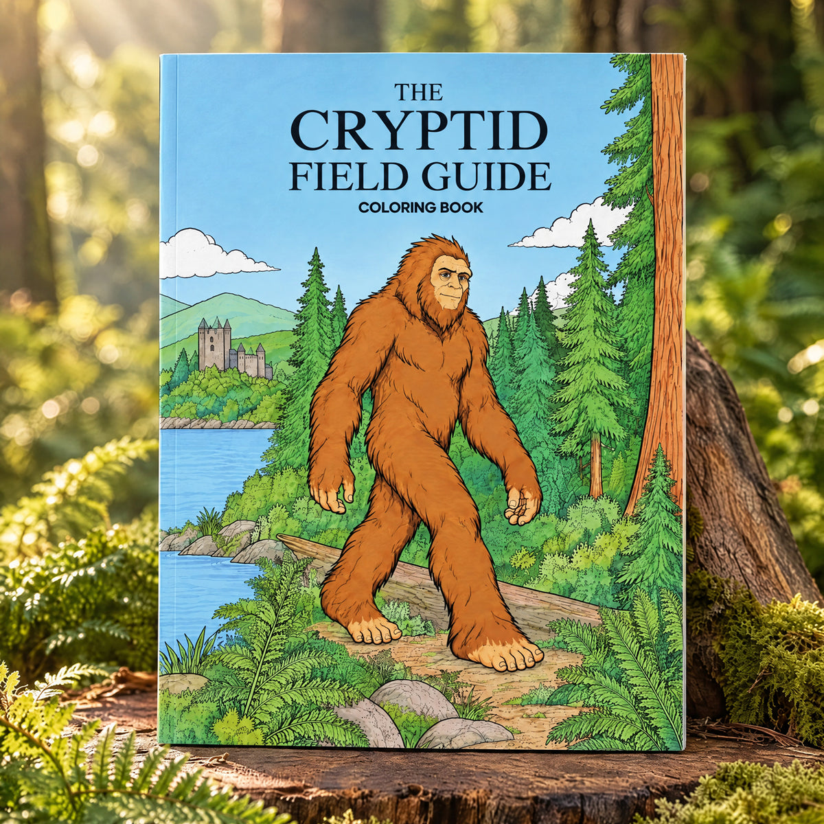 The Cryptid Field Guide Coloring Book