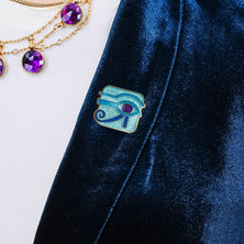 Egyptian Eye of Horus Enamel Pin