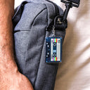 Retro Rewind Cassette Keychain
