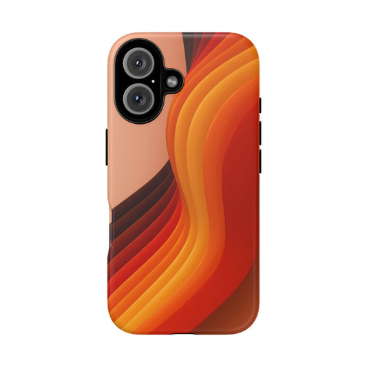 Dynamic Retro Waves iPhone Case