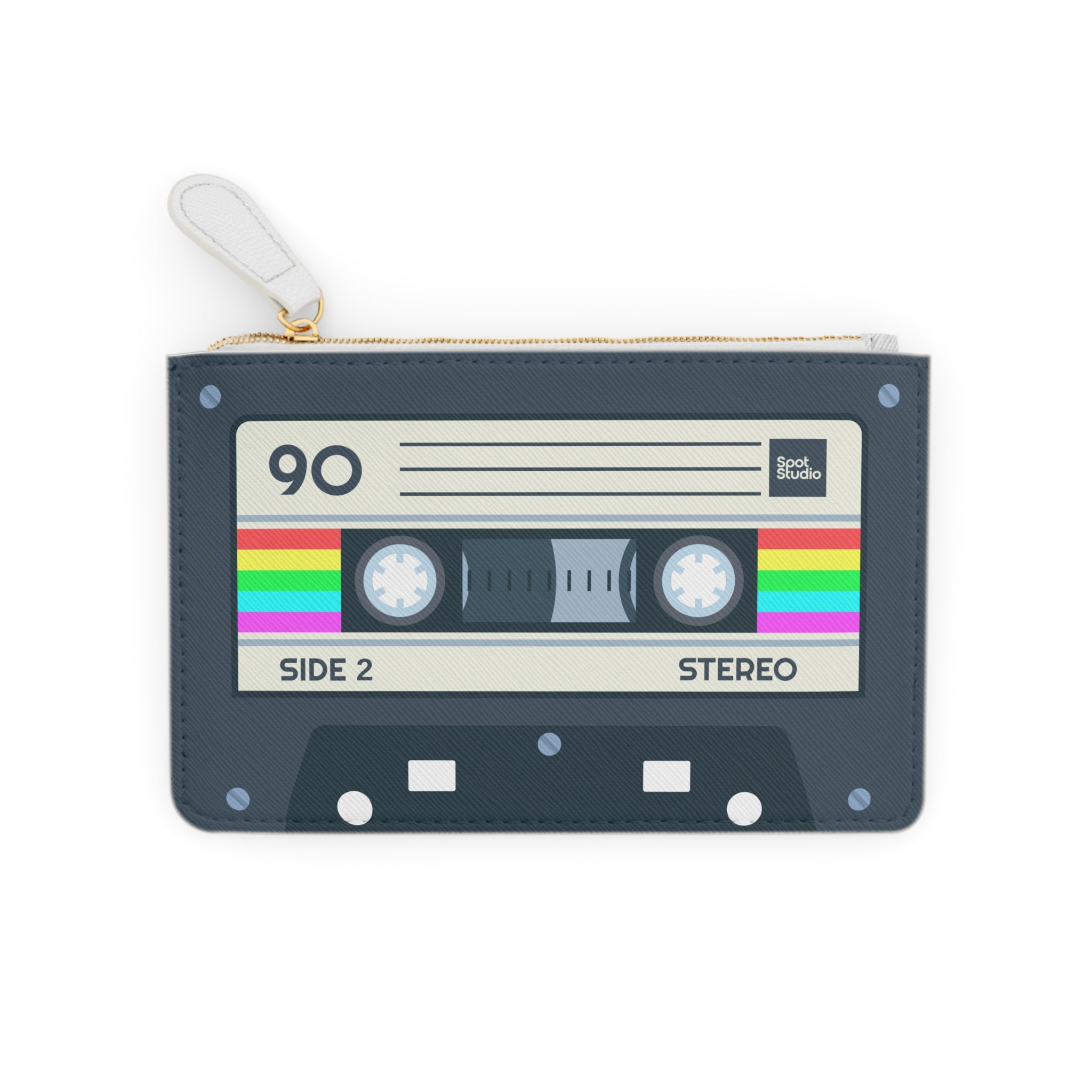 Retro Cassette MixTape Mini Clutch Bag