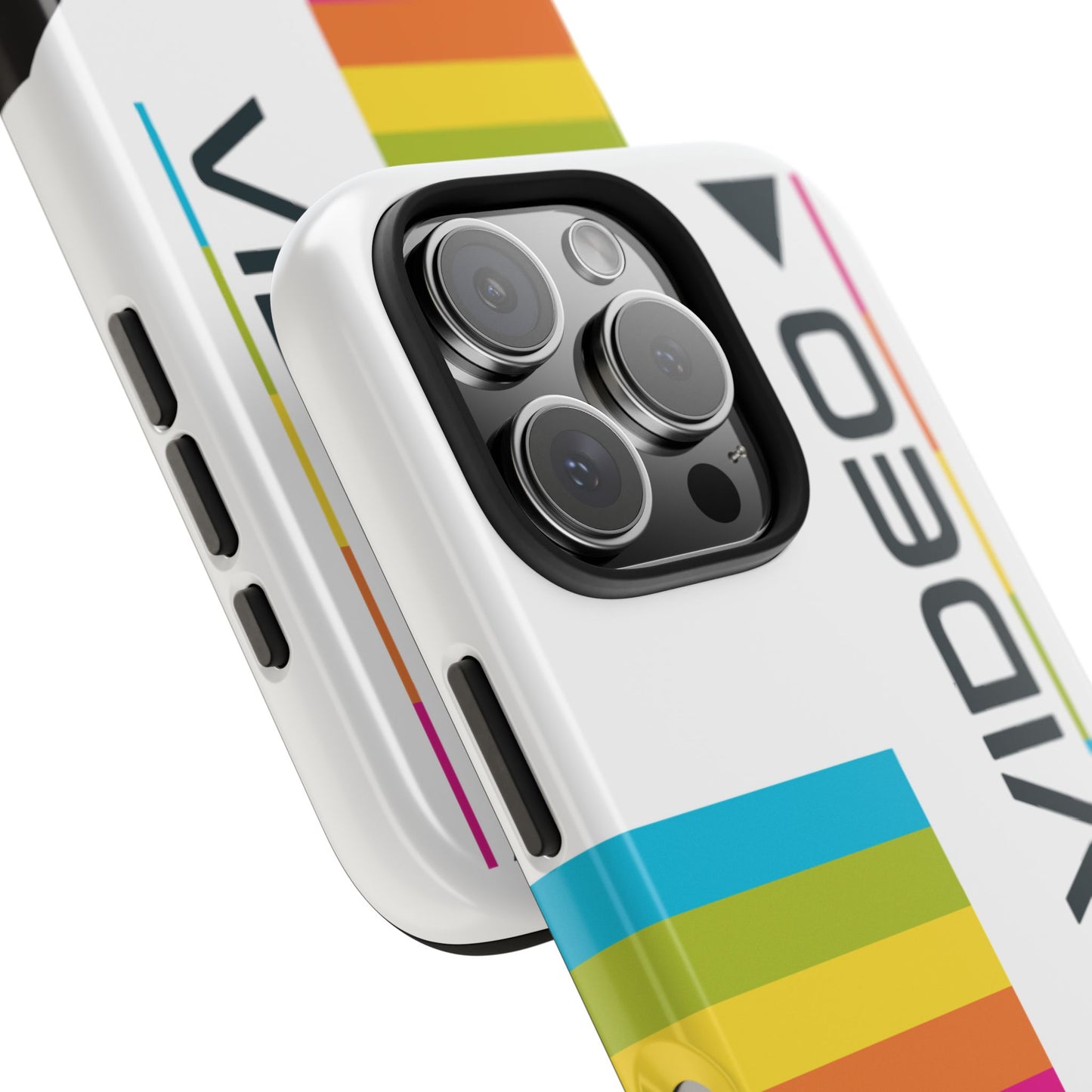 Retro VHS Tape Sleeve iPhone Case — Vintage Tape Design, T-120