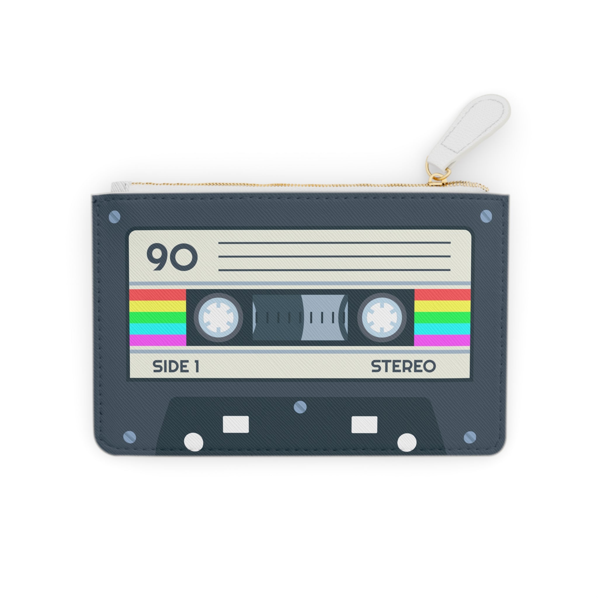Retro Cassette MixTape Mini Clutch Bag