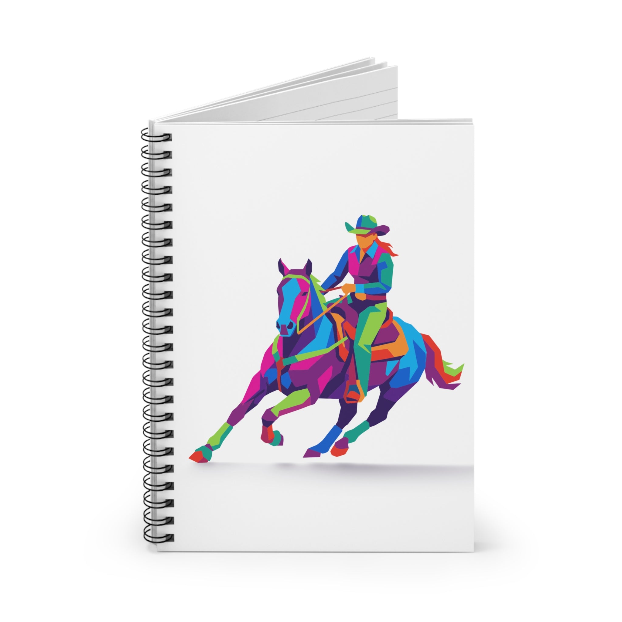 Rodeo Western Horse Spiral Notebook