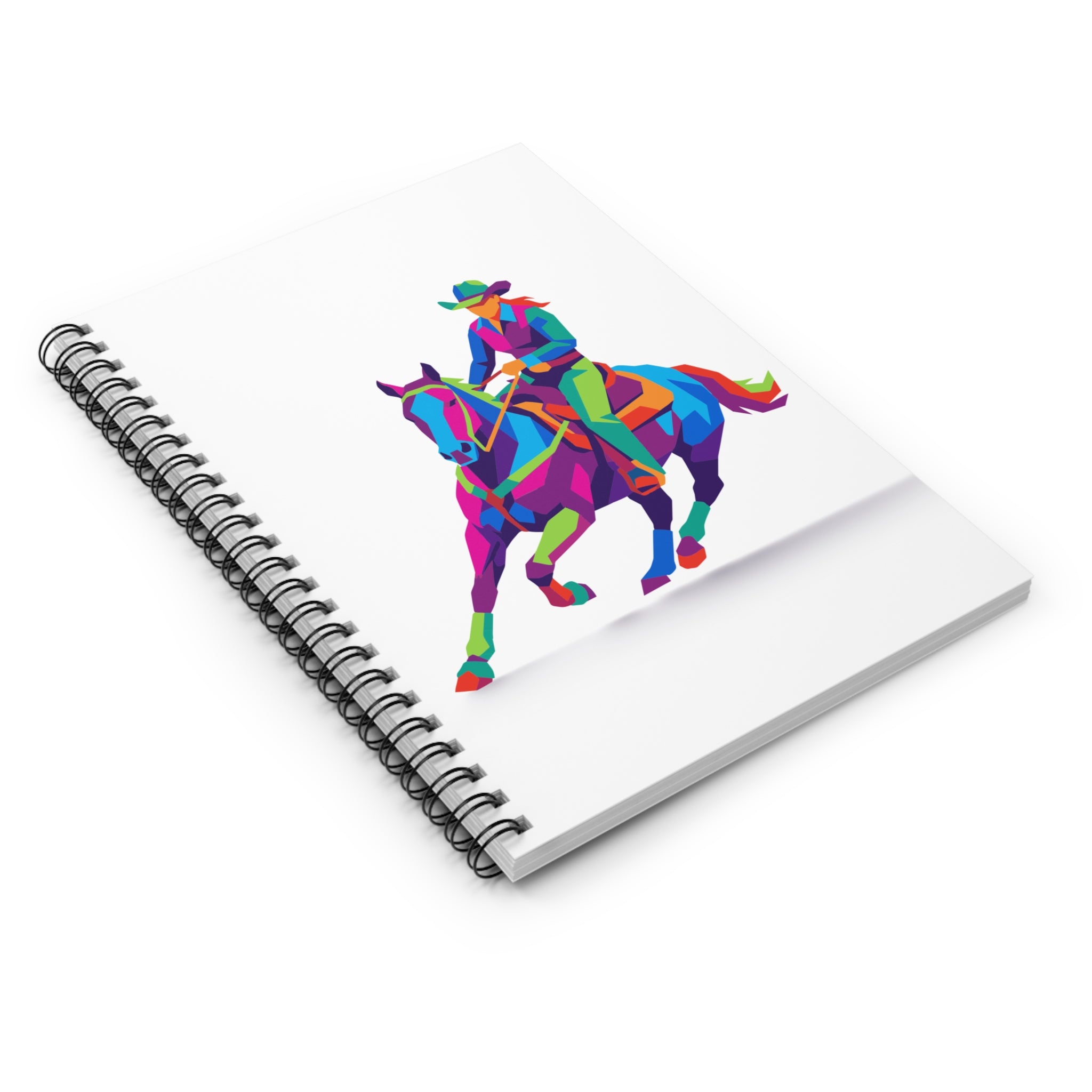 Rodeo Western Horse Spiral Notebook