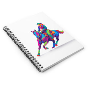 Rodeo Western Horse Spiral Notebook