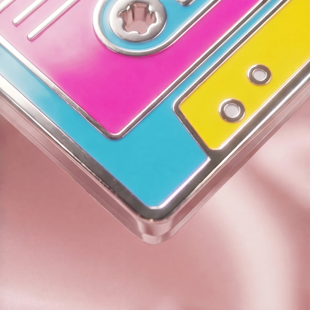 Retro Chic Cassette Enamel Charm