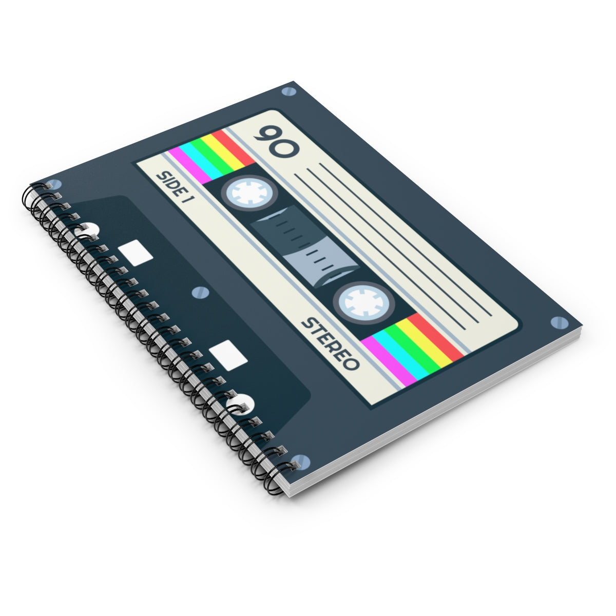 Retro Cassette Tape Notebook