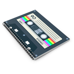 Retro Cassette Tape Notebook