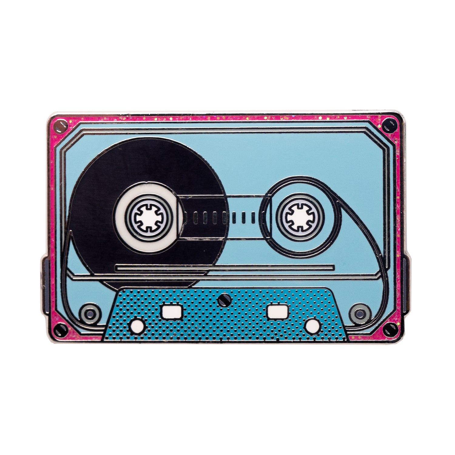Retro Cassette Tape Enamel Pin Bundle