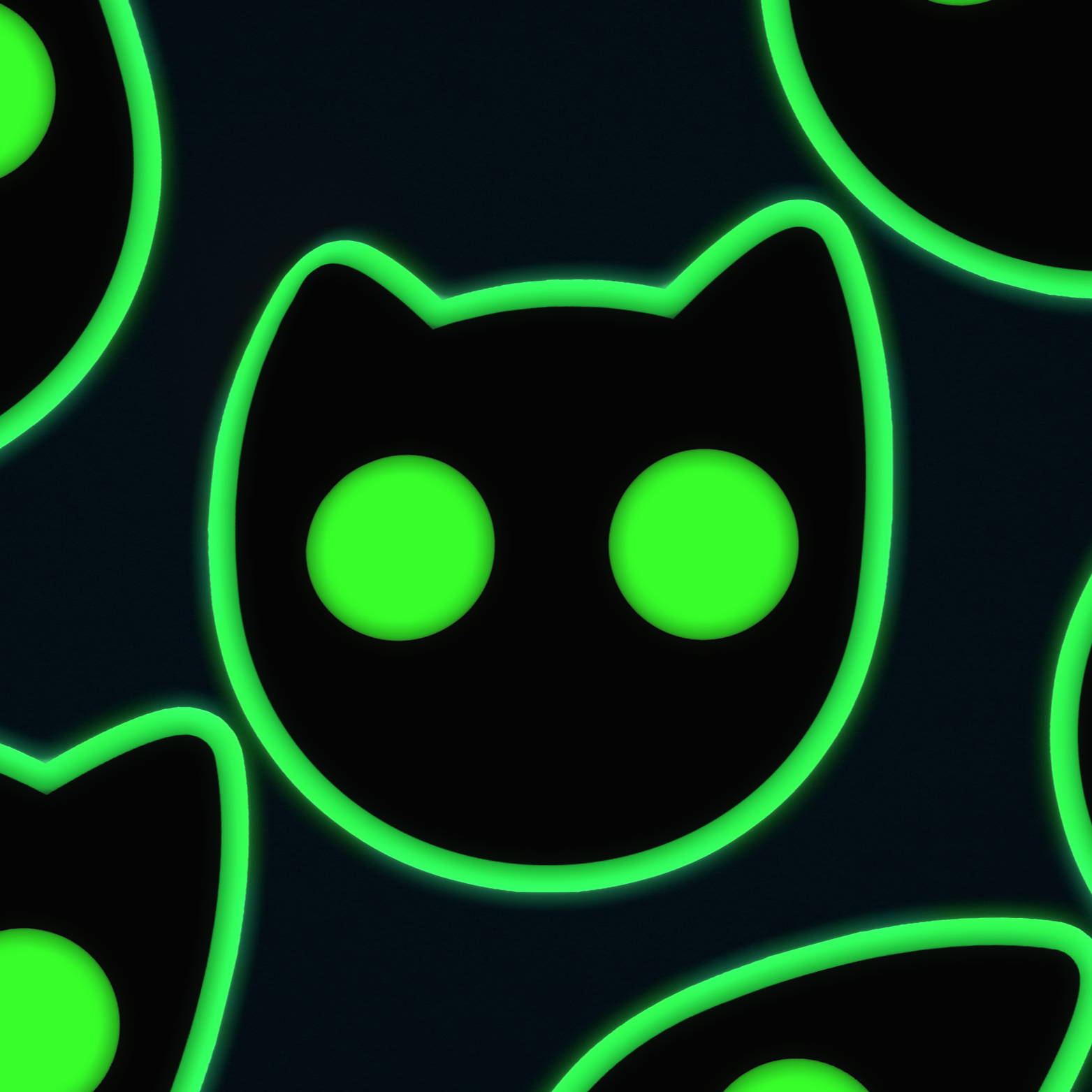 Cosmic Kitties: Glowing Sticker (Set of 2)