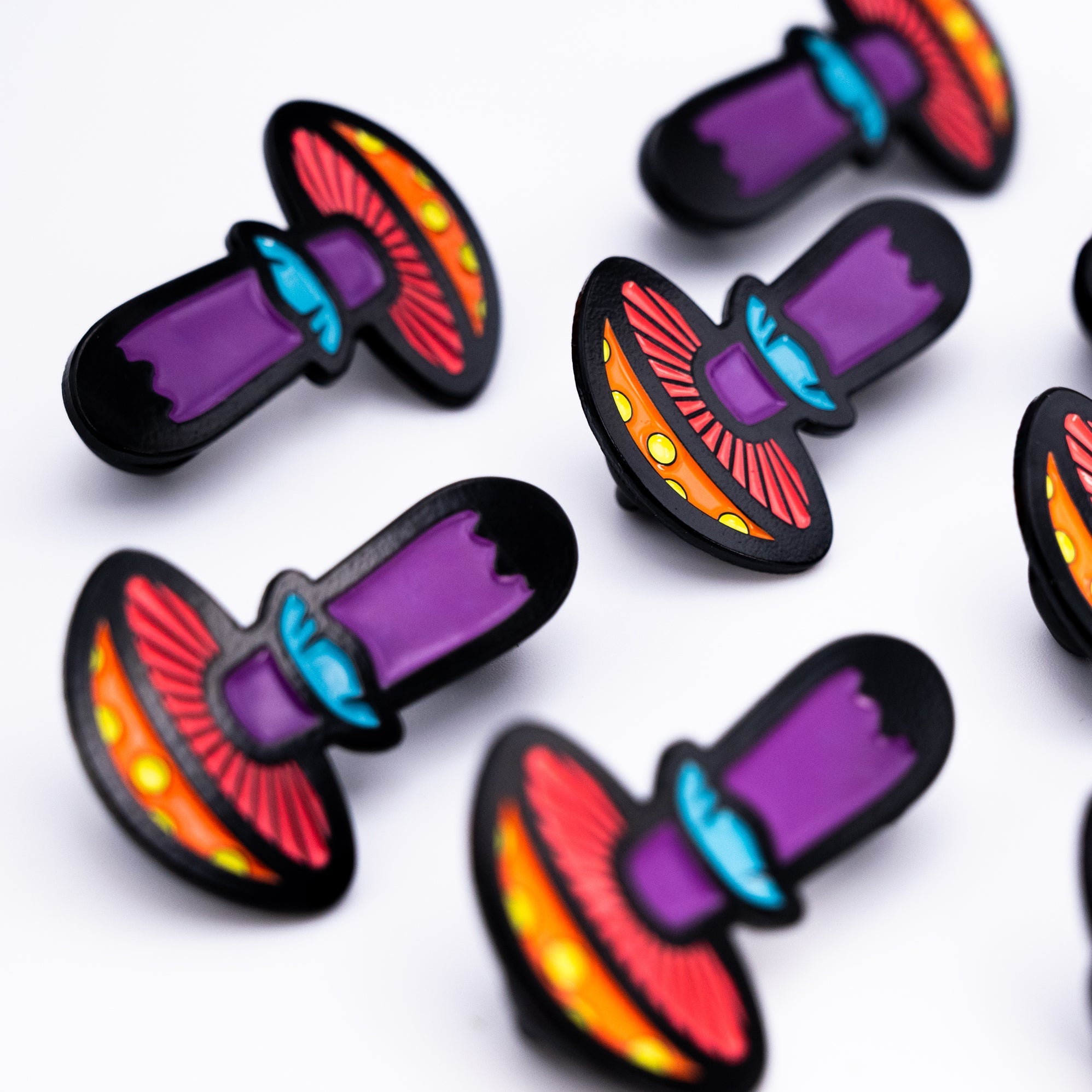 Psychedelic Mushroom Enamel Pin
