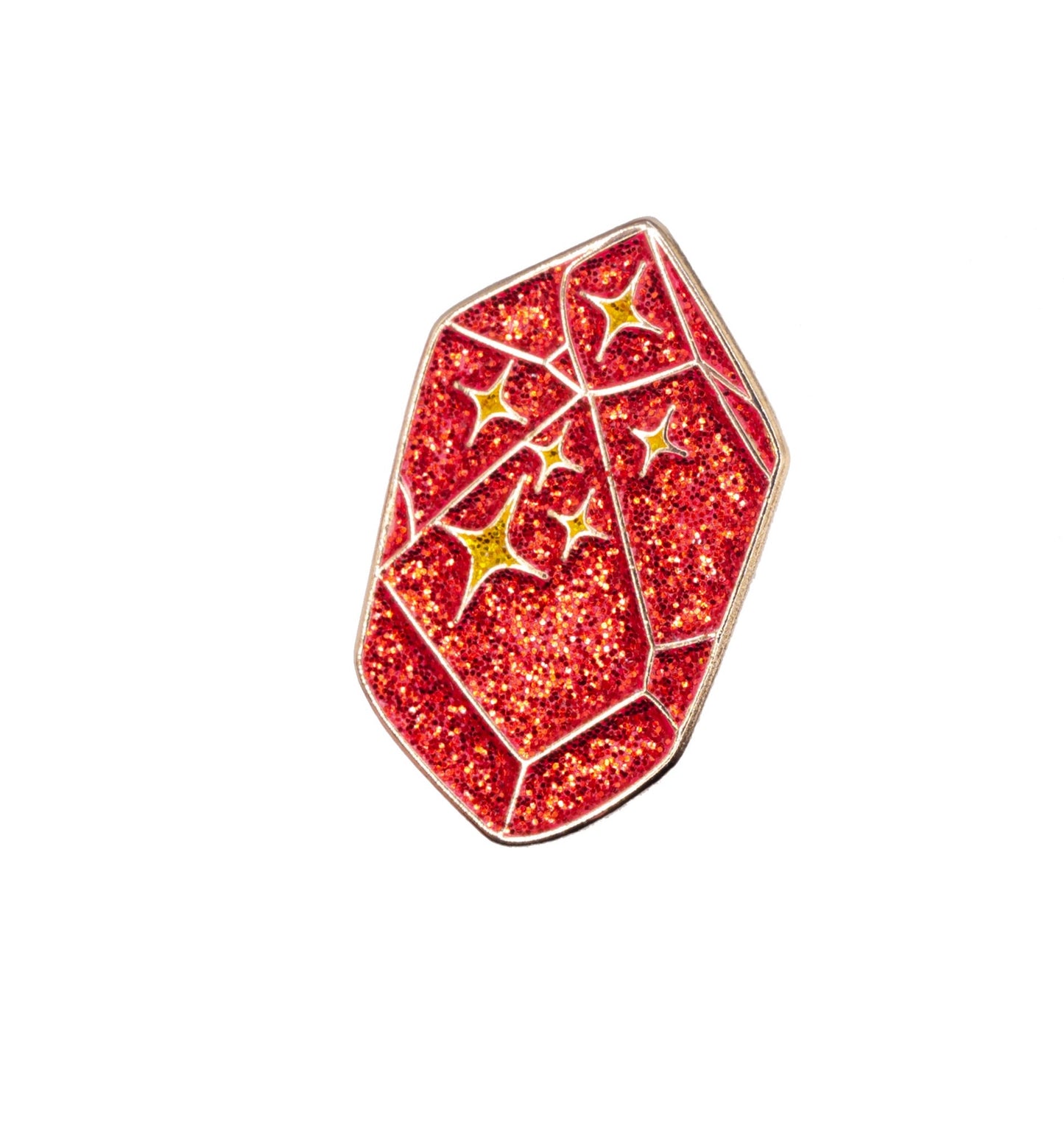 Magic Red Crystal Enamel Pin