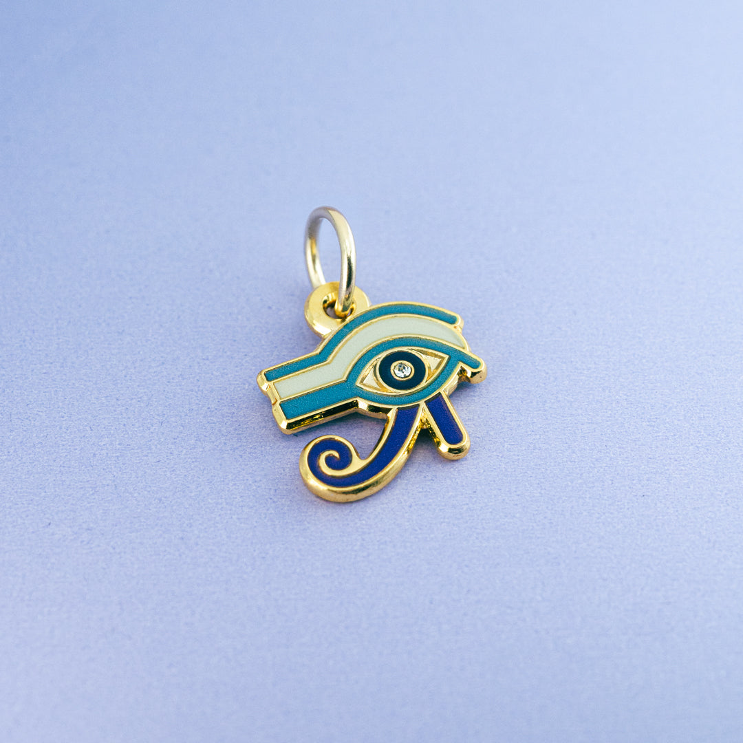 Eye of Horus Enamel Pendant Charm