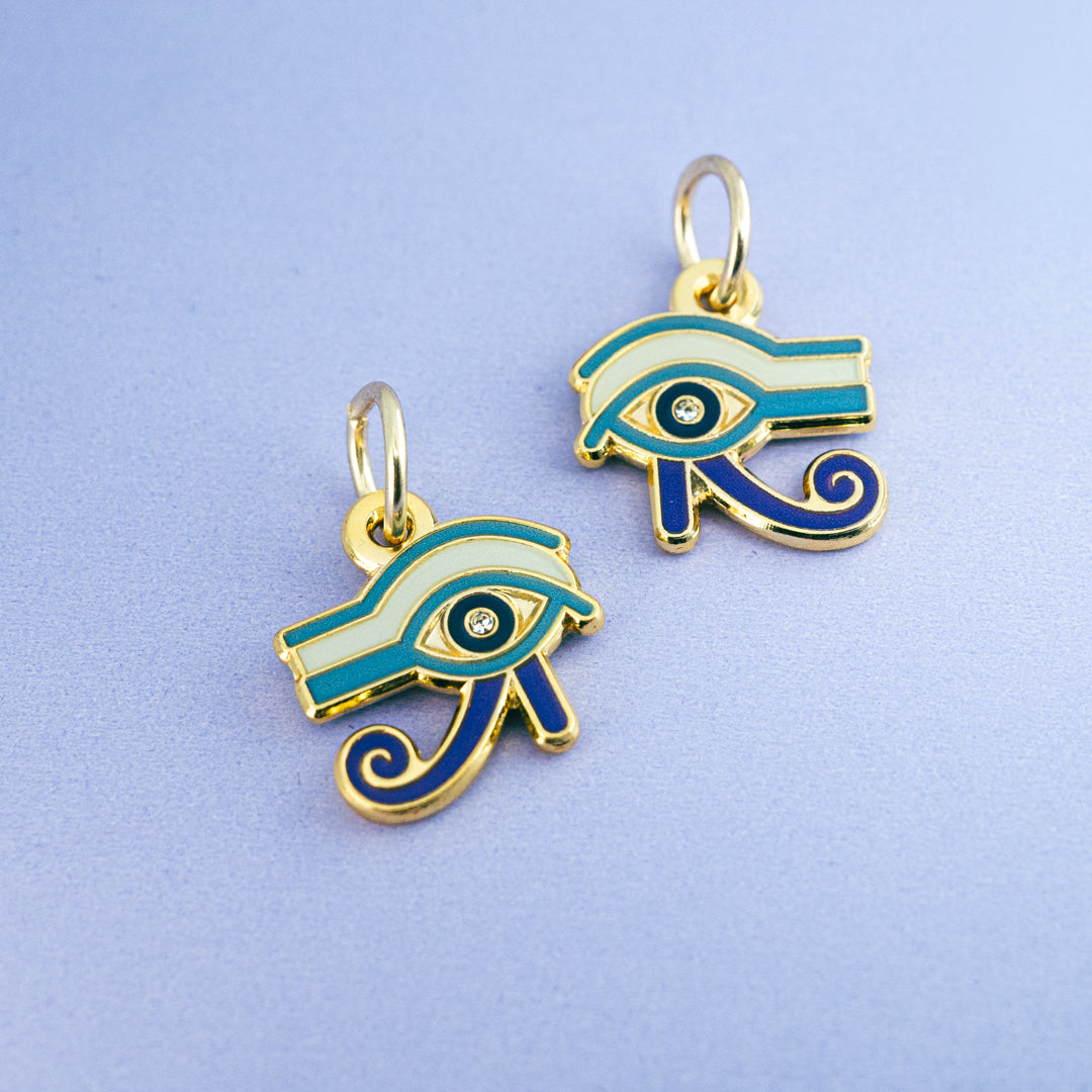 Eye of Horus Enamel Pendant Charm