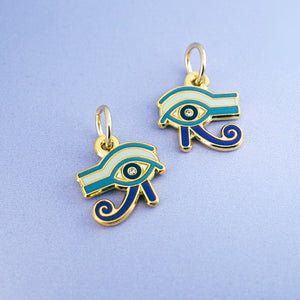 Eye of Horus Enamel Pendant Charm