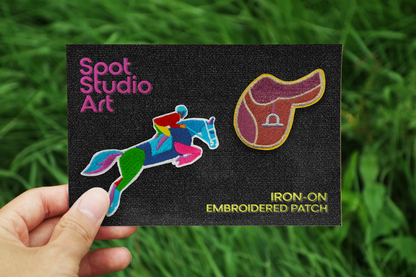 Equestrian Embroidered Patch Bundle