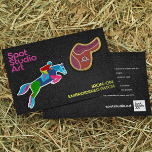 Equestrian Embroidered Patch Bundle