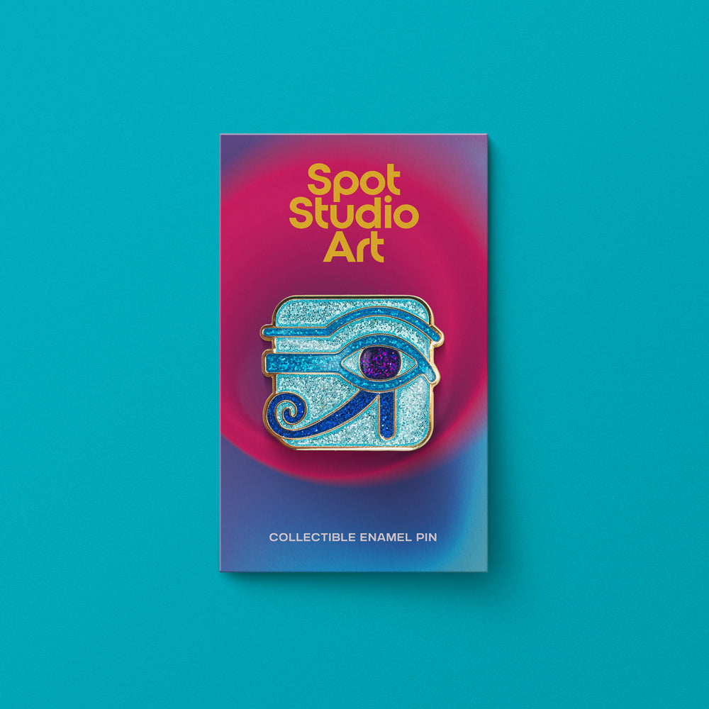 Egyptian Royalty Enamel Pin Bundle — Eye of Horus & King Tut