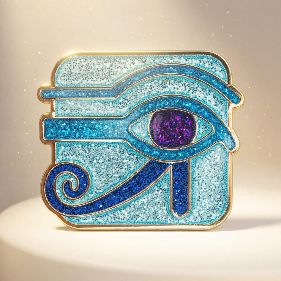 Egyptian Eye of Horus Enamel Pin