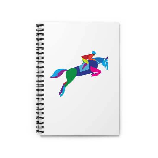 Equestrian Horse Jumping Notebook