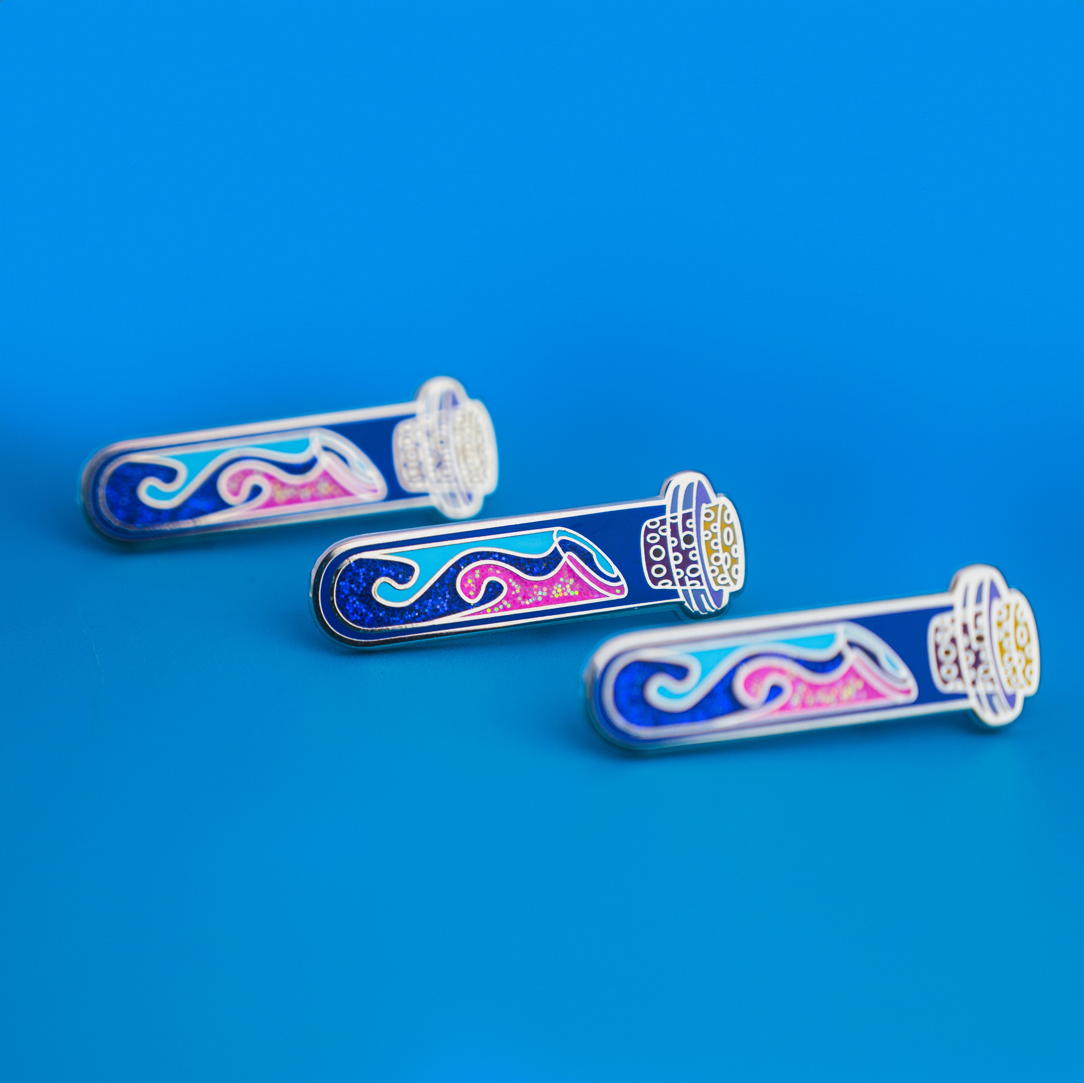 Enchanted Magic Potion Vial Enamel Pin