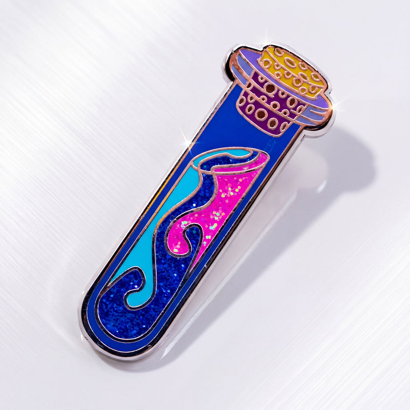 Enchanted Magic Potion Vial Enamel Pin