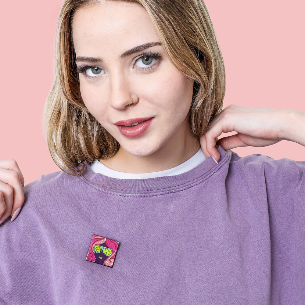 Peace & Love Hippie Enamel Pin